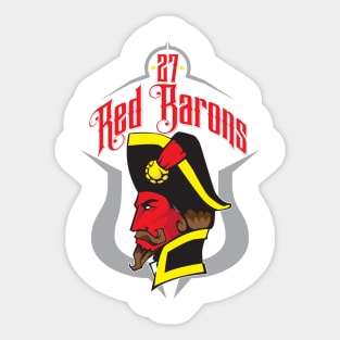 27 Red Barons Summer 2017 Color Variant Sticker